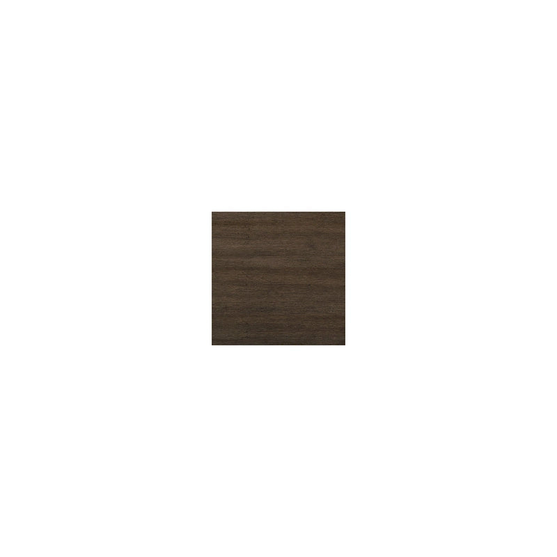 Brauner Sofatisch mit architektonischer Silhouette - 72 W x 18 D x 34.75 H