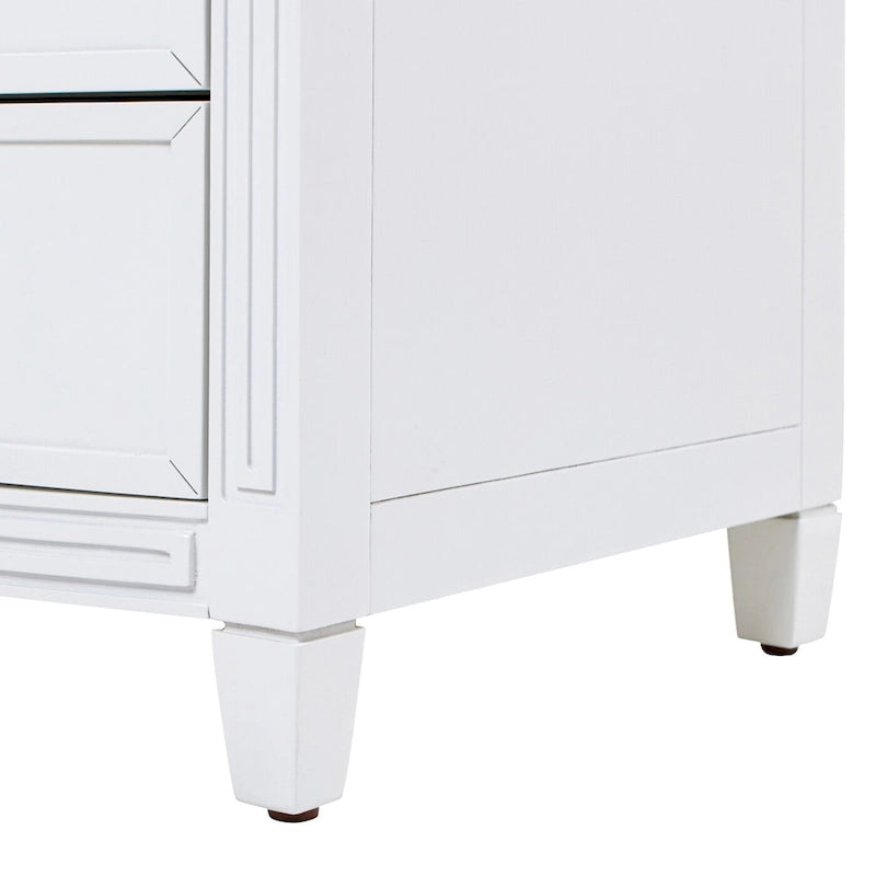 23.5-Inch 3-Drawer Storage End Table