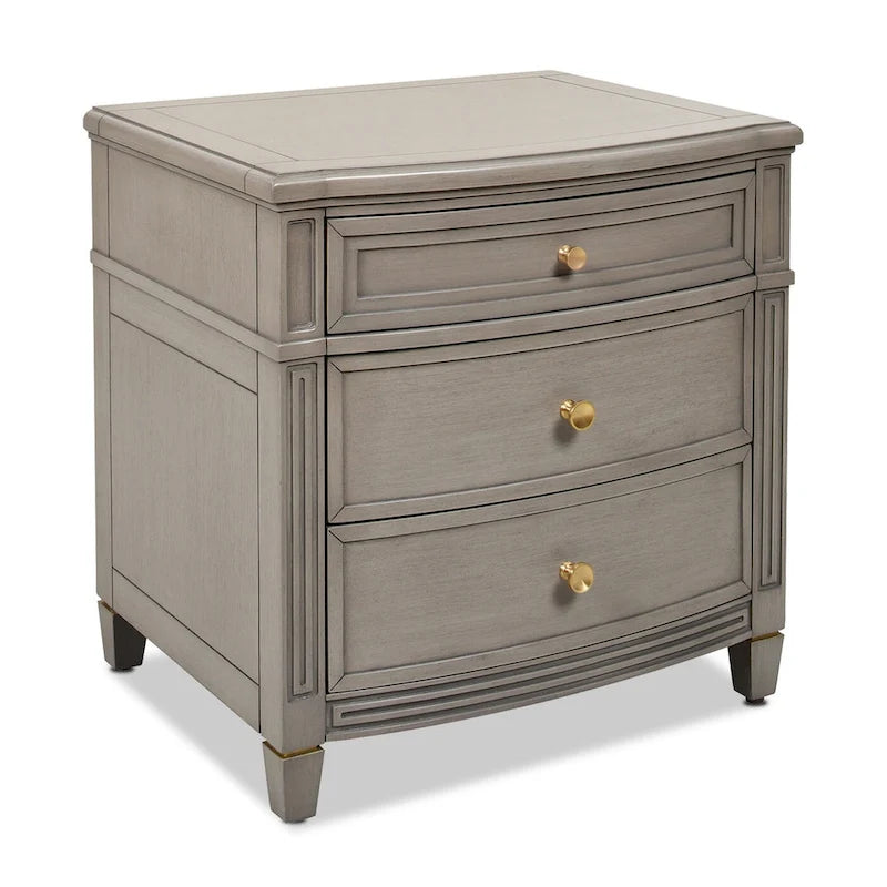 23.5-Inch 3-Drawer Storage End Table