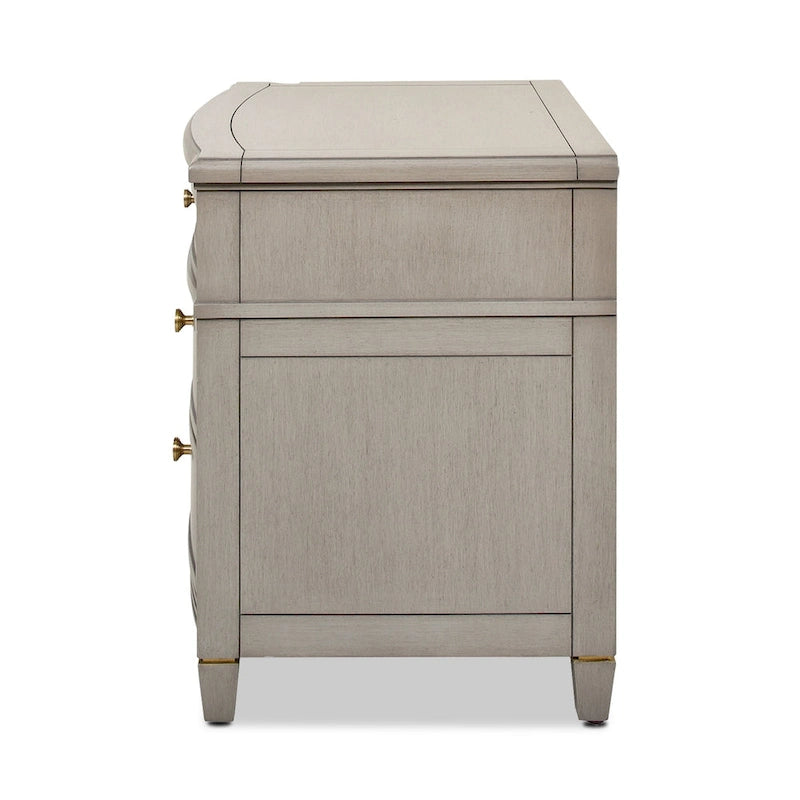 23.5-Inch 3-Drawer Storage End Table