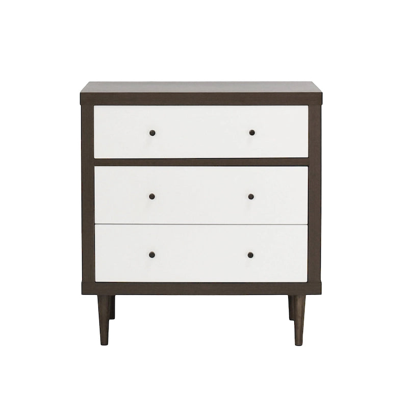 Commode à 3 tiroirs moderne de style moderne du milieu du siècle
