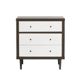 Commode à 3 tiroirs moderne de style moderne du milieu du siècle
