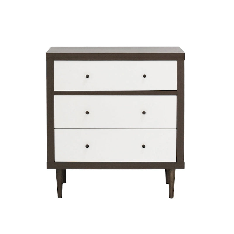 Commode à 3 tiroirs moderne de style moderne du milieu du siècle