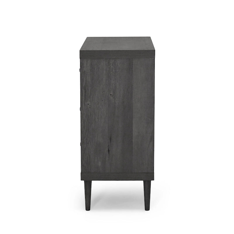 Commode à 3 tiroirs moderne de style moderne du milieu du siècle