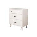 Carson Carrington Bjaeverskov Mid-century Wood 3-drawer Small Chest