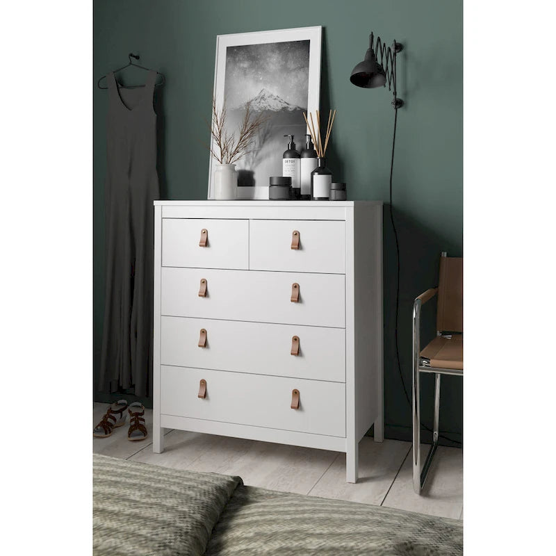 Porch & Den Madrid 5 Drawer Chest