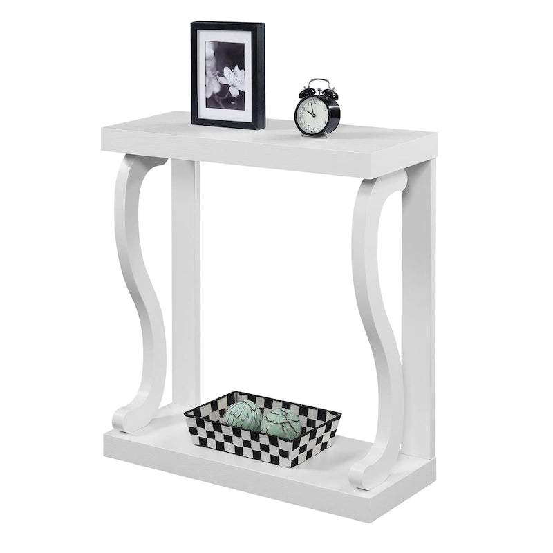 Console Table with Shelf