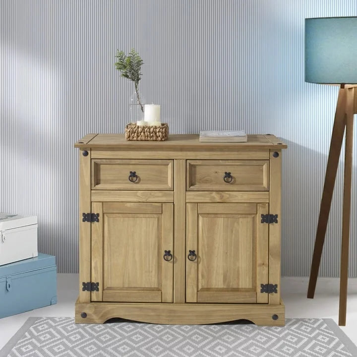 35-Zoll-Buffetschrank aus massivem Kiefernholz