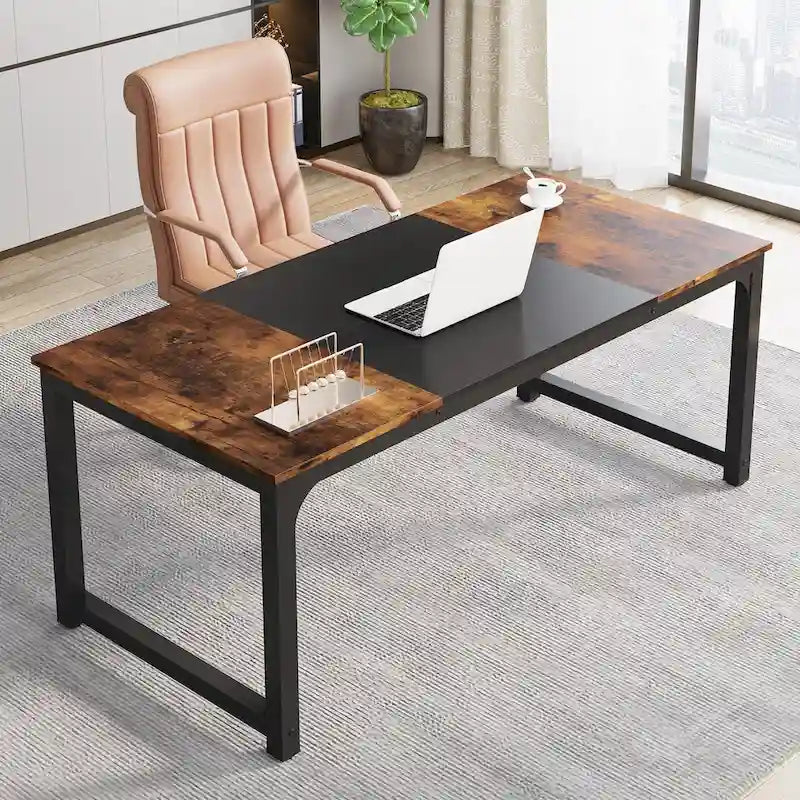 63-Inch Large Computer Desk