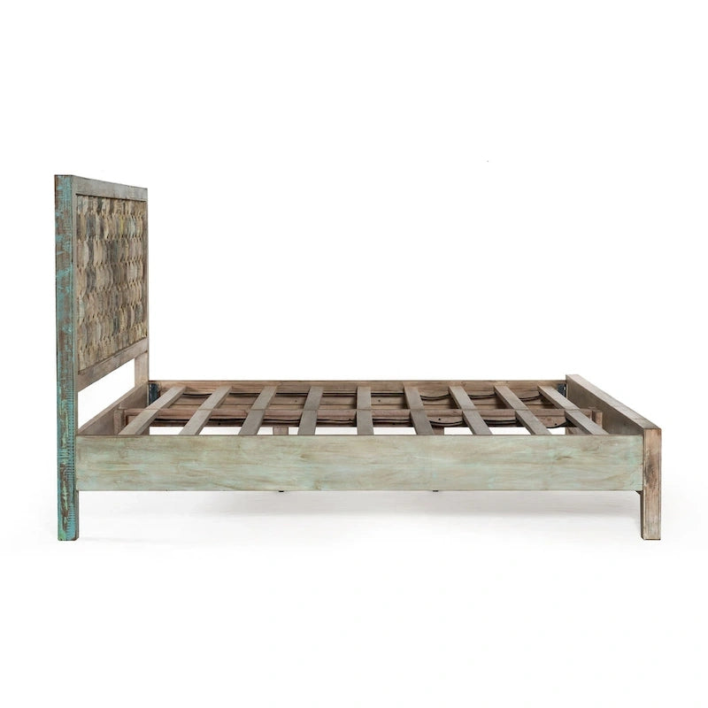Vintage Reclaimed Teak Bed