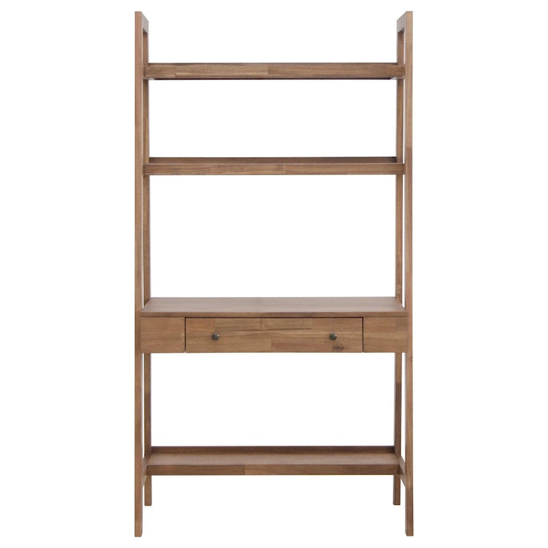 Wandbureau met opbergruimte