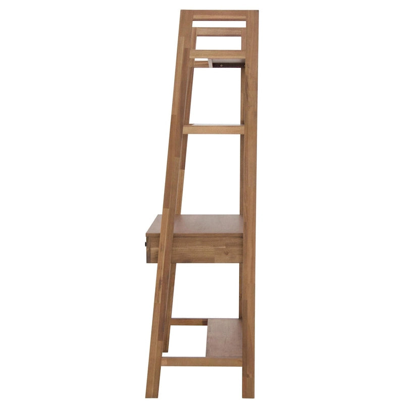 Wandbureau met opbergruimte