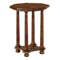 Hekman Furniture European Legacy Vintage, Farmhouse, Old World, Slim, Occasional Accent End Table, Mesa Peque?a