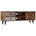 vidaXL TV Stand 46.5x11.8x15.7 Solid Wood Mango