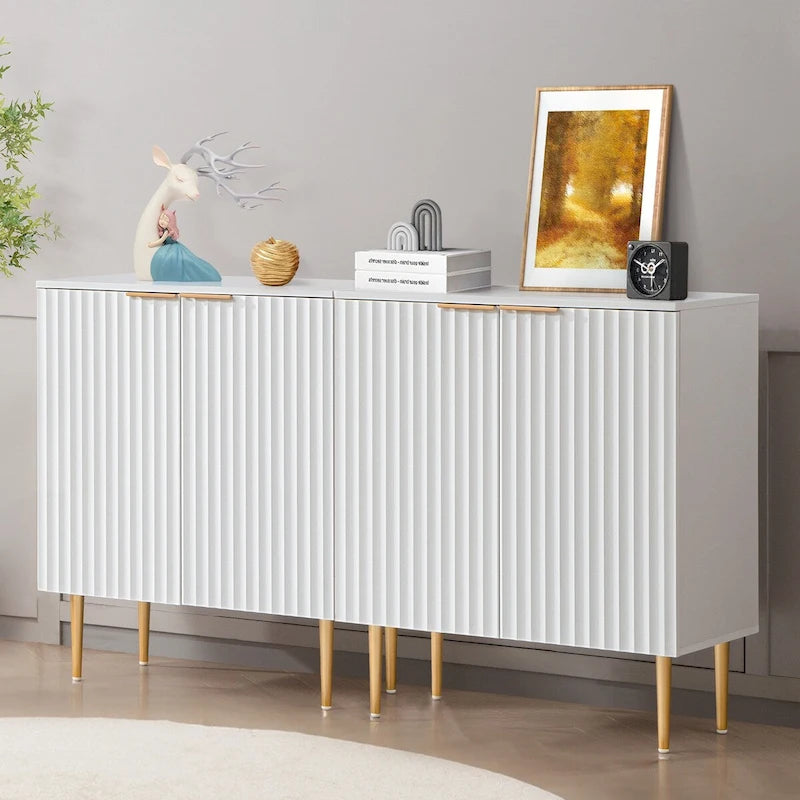 Sideboard-Buffetschrank mit verstellbaren Einlegeböden