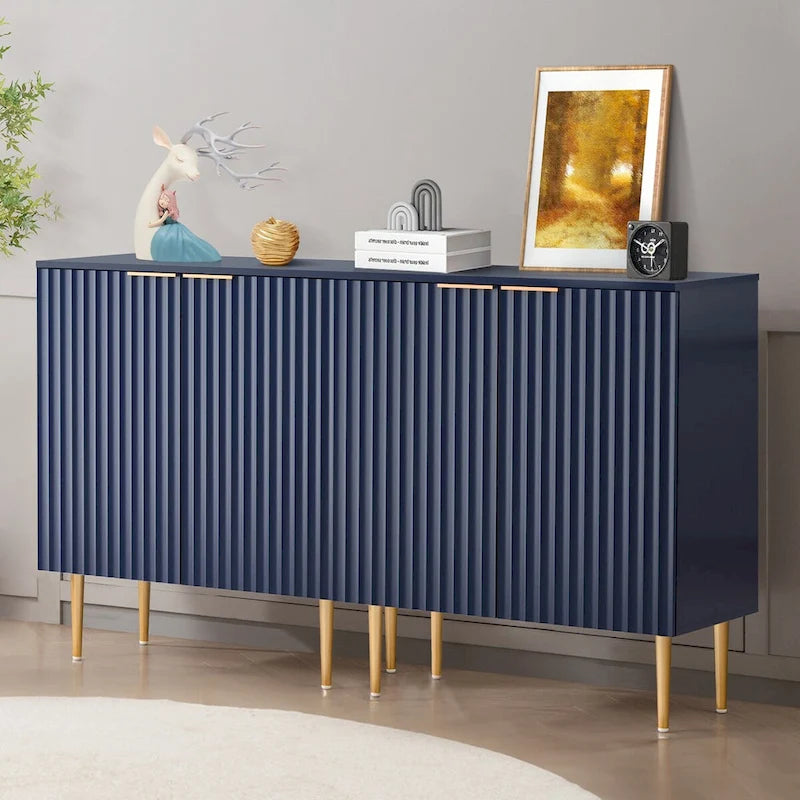 Sideboard-Buffetschrank mit verstellbaren Einlegeböden