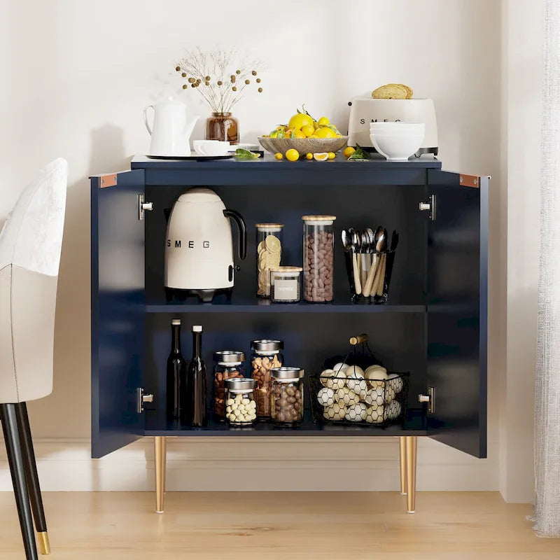 Sideboard-Buffetschrank mit verstellbaren Einlegeböden