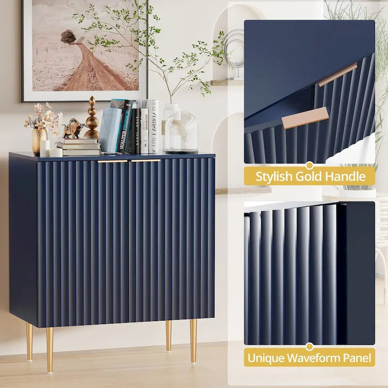 Sideboard-Buffetschrank mit verstellbaren Einlegeböden