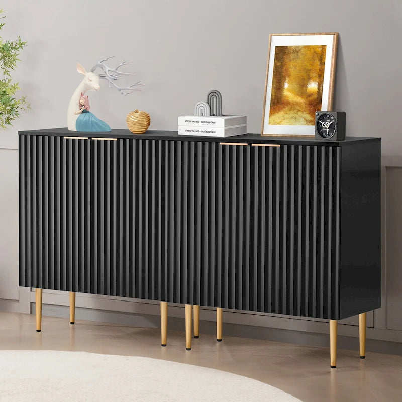 Sideboard-Buffetschrank mit verstellbaren Einlegeböden
