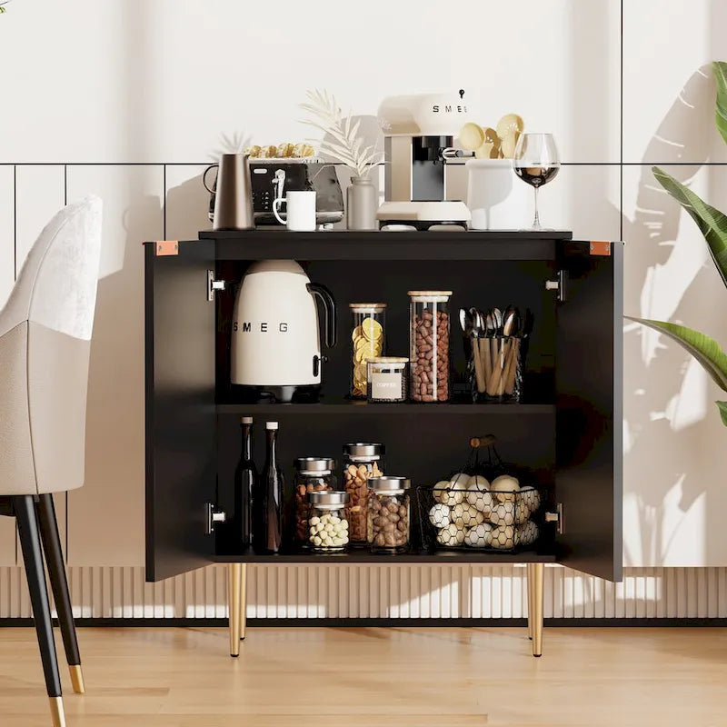 Sideboard-Buffetschrank mit verstellbaren Einlegeböden