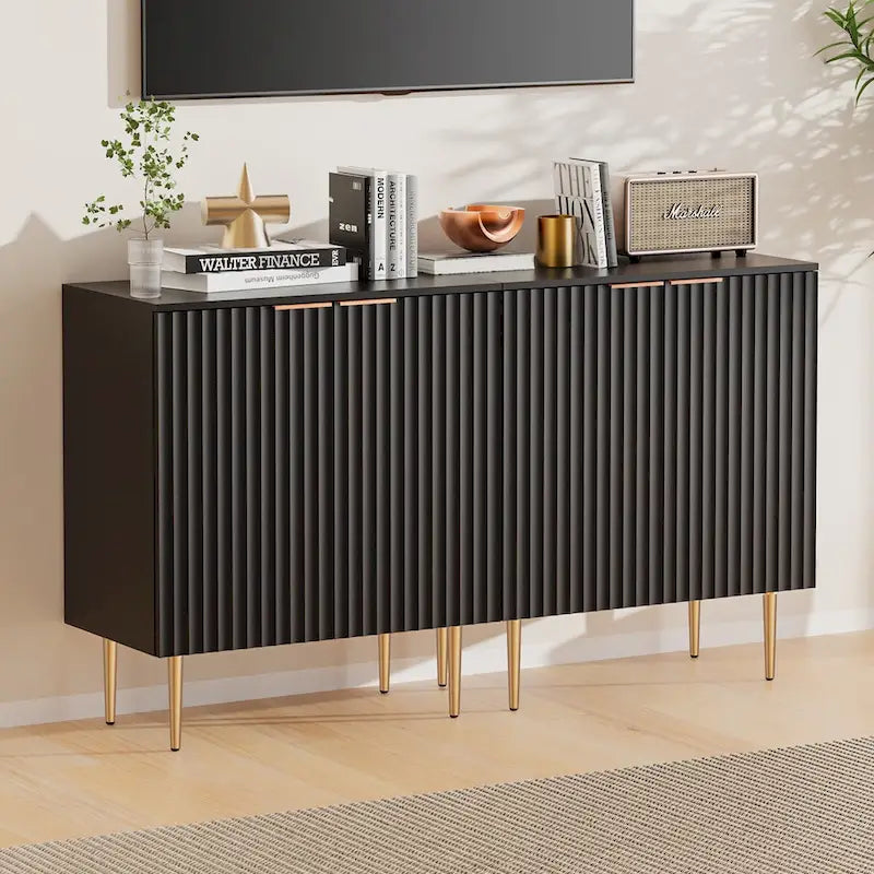Sideboard-Buffetschrank mit verstellbaren Einlegeböden